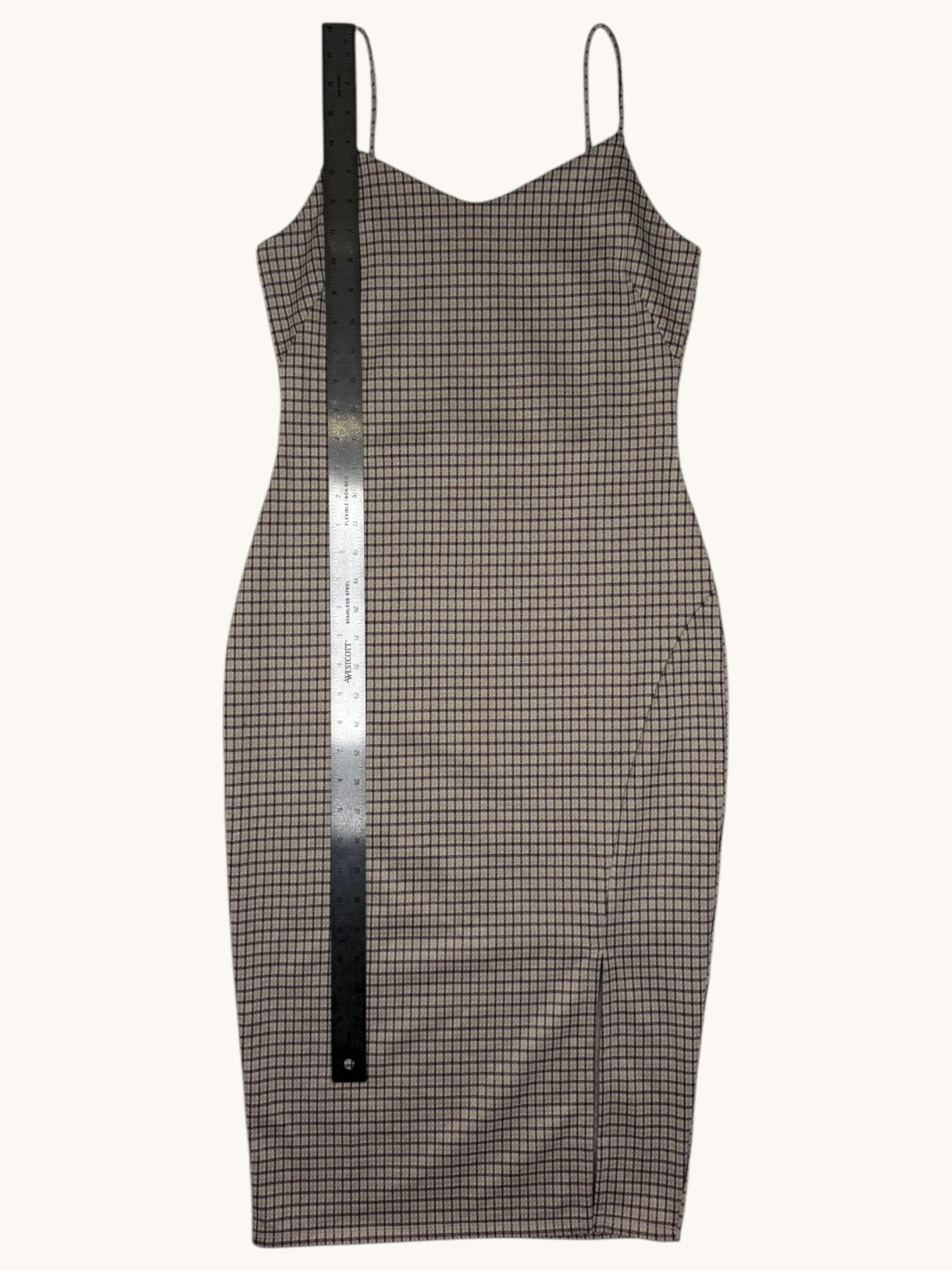 00s Haley + June Plaid Tank Dress