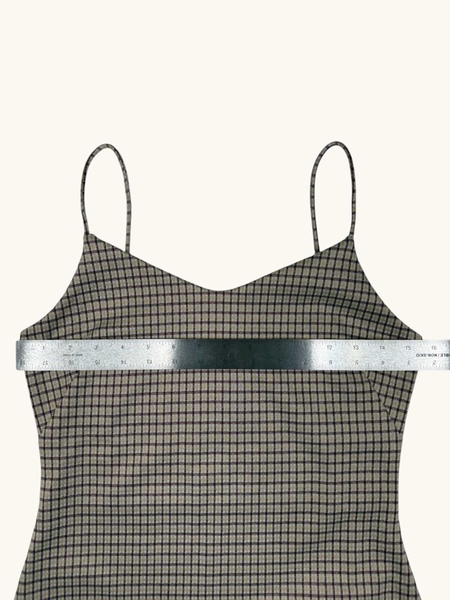 00s Haley + June Plaid Tank Dress