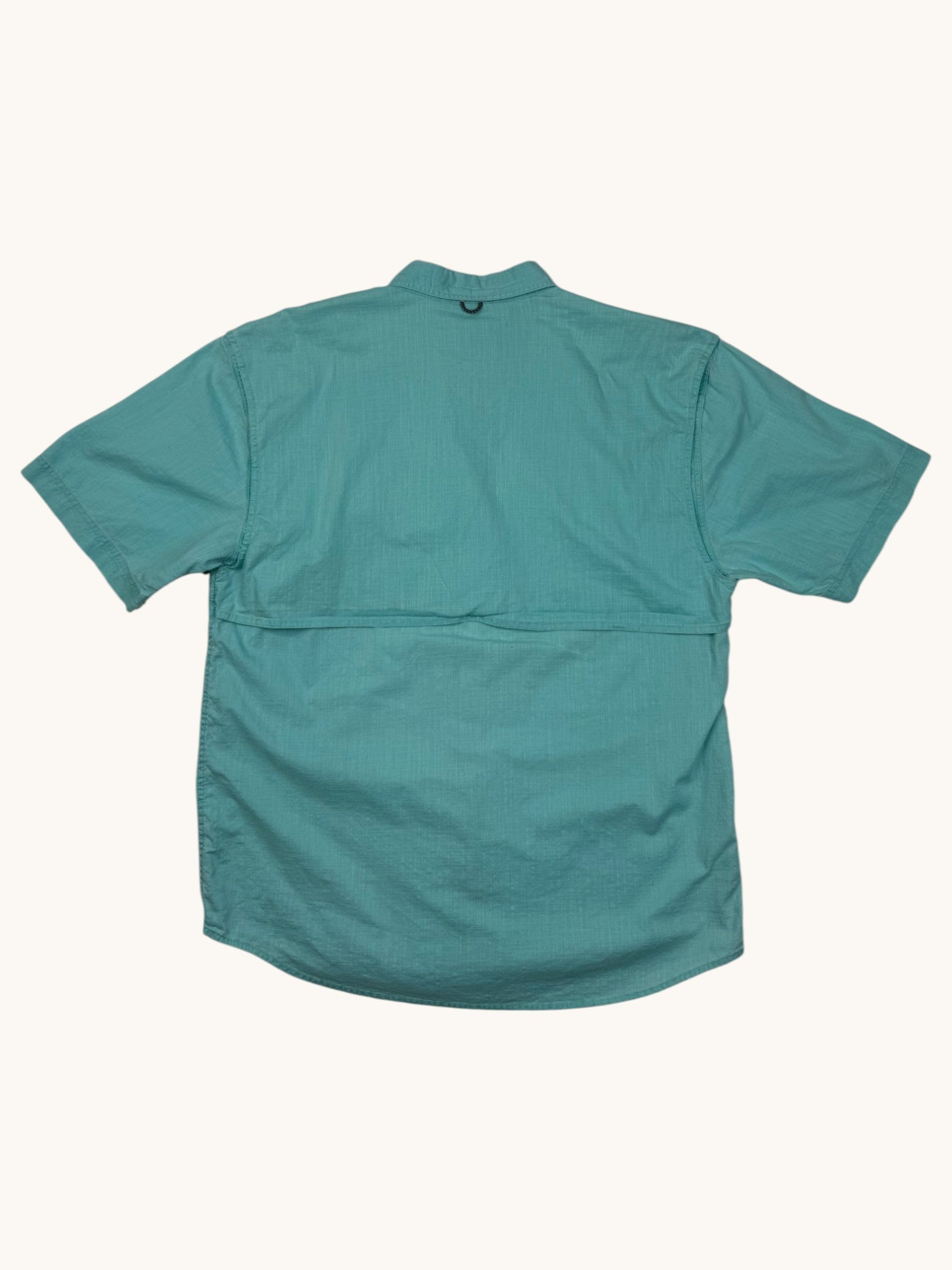 Reel Legends Light Blue Button Up Shirt - L