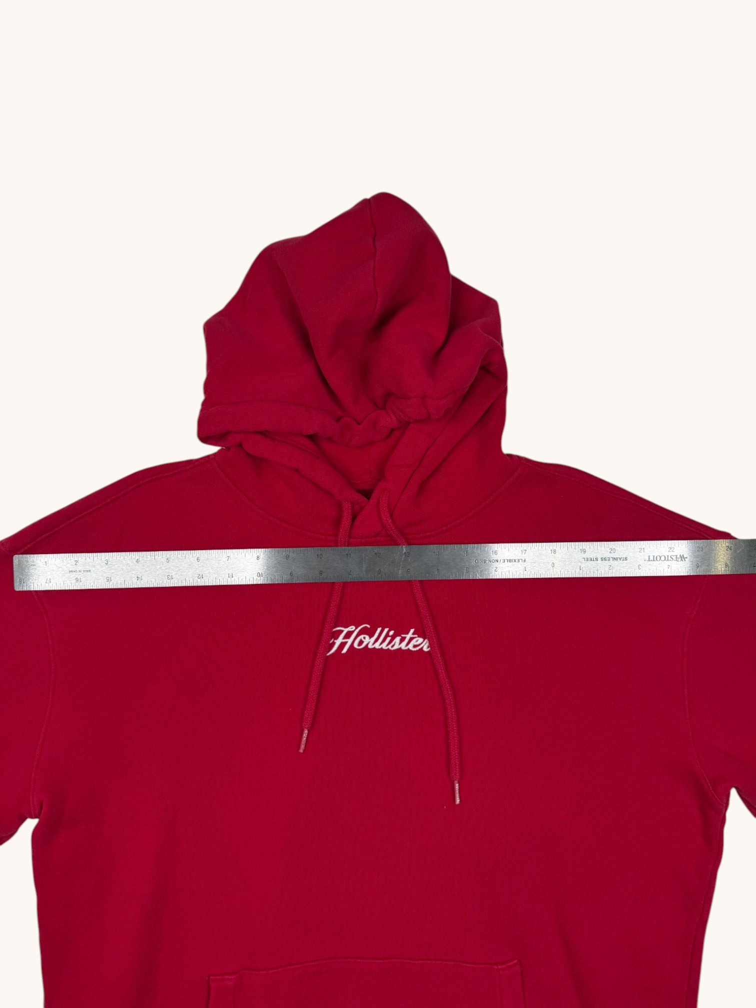 Hollister Red Hoodie - L