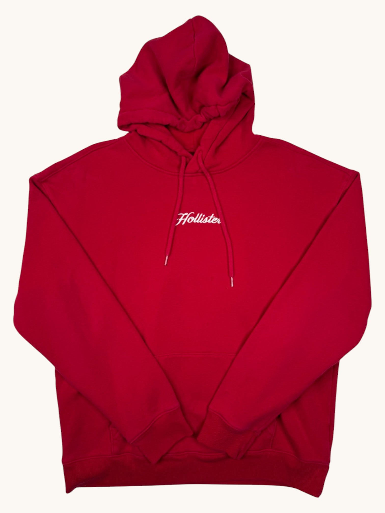 Hollister Red Hoodie - L