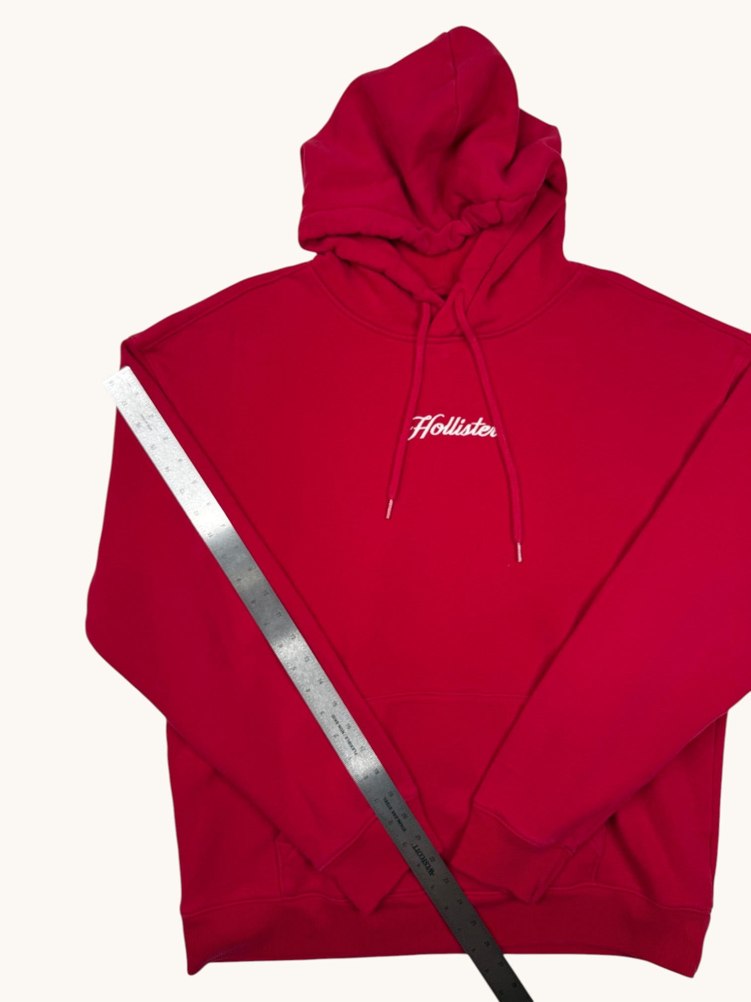 Hollister Red Hoodie - L