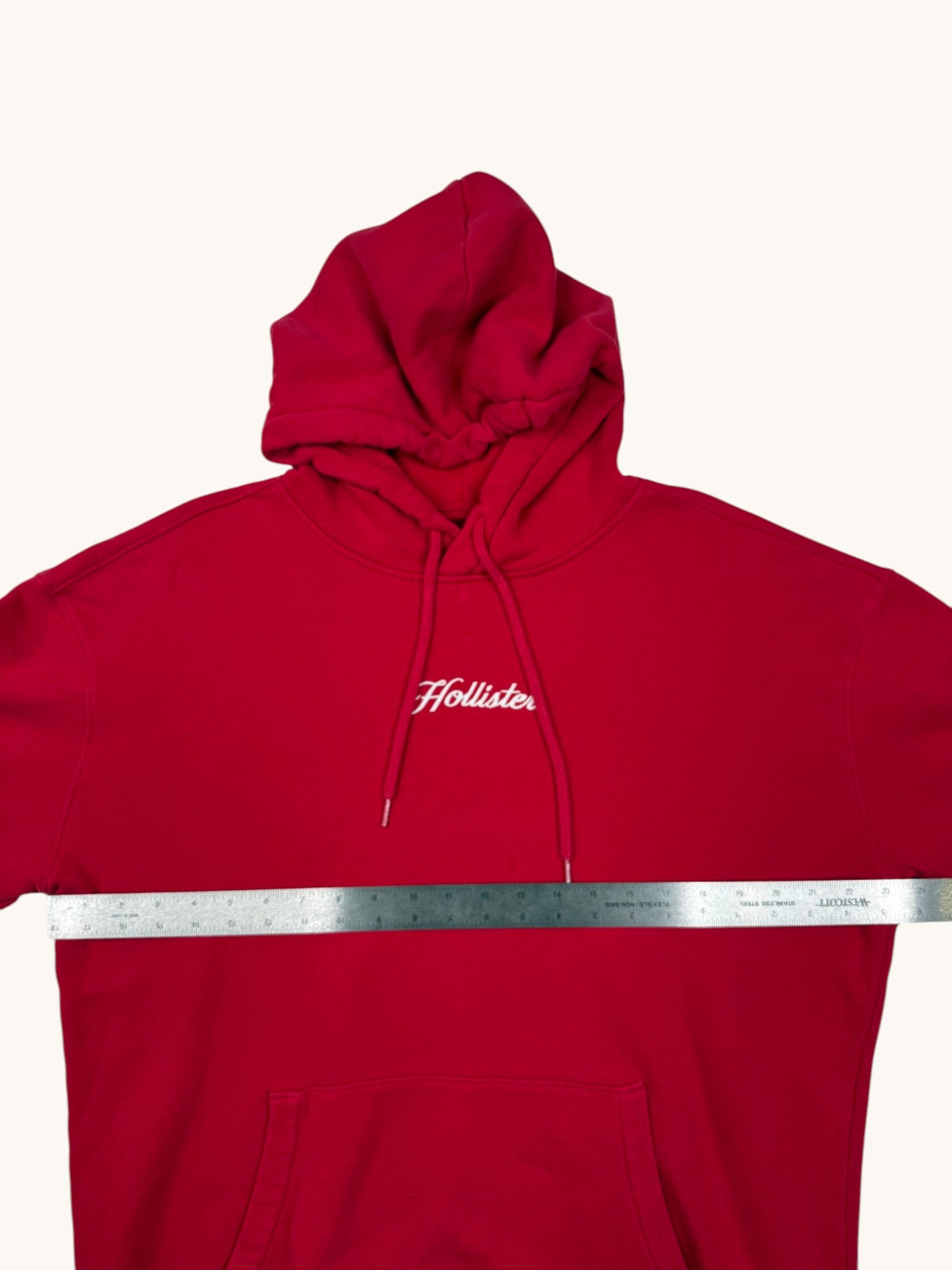 Hollister Red Hoodie - L
