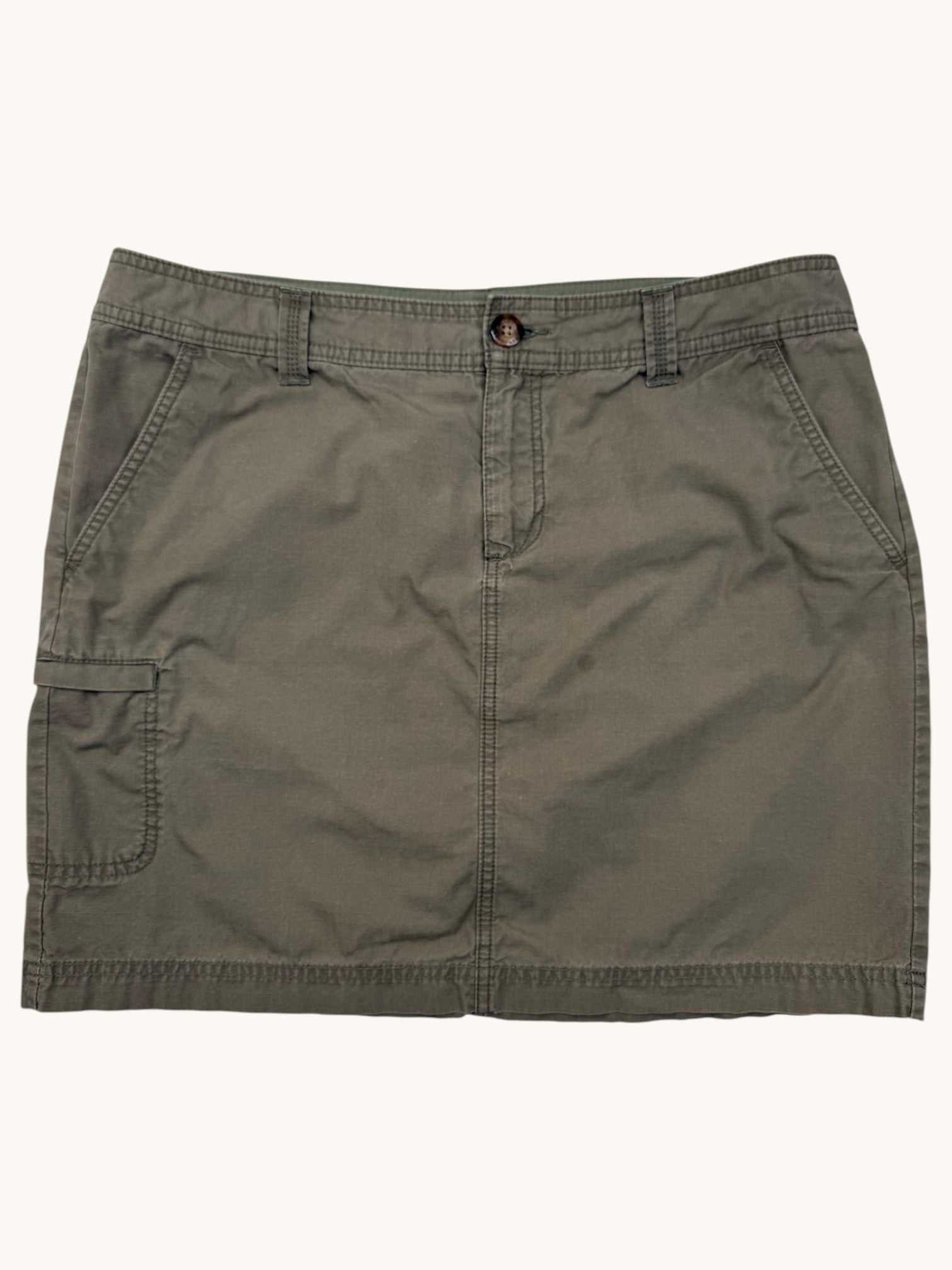 00s Eddie Bauer Green Mini Skirt - 12