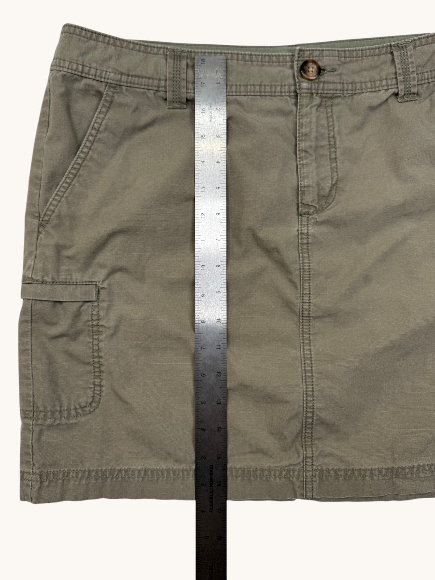 00s Eddie Bauer Green Mini Skirt - 12