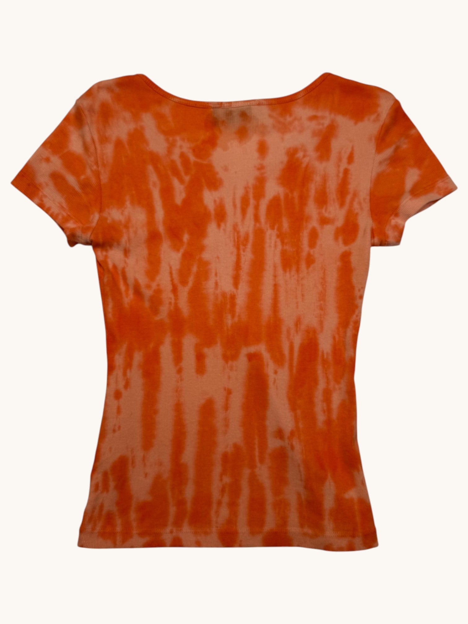 00s T Co. Orange Tie Dye Top - M