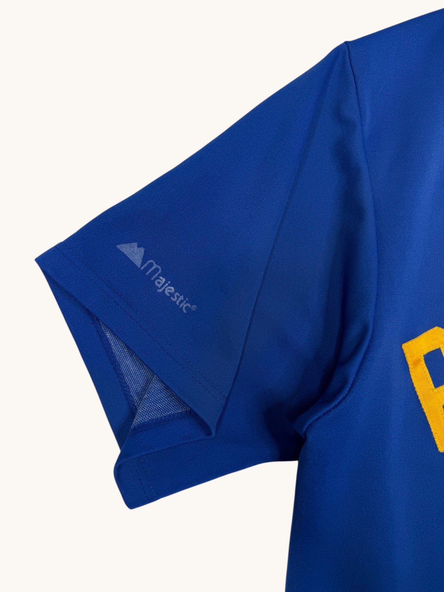 90s Majestic Pittsburgh Blue Baseball Jersey